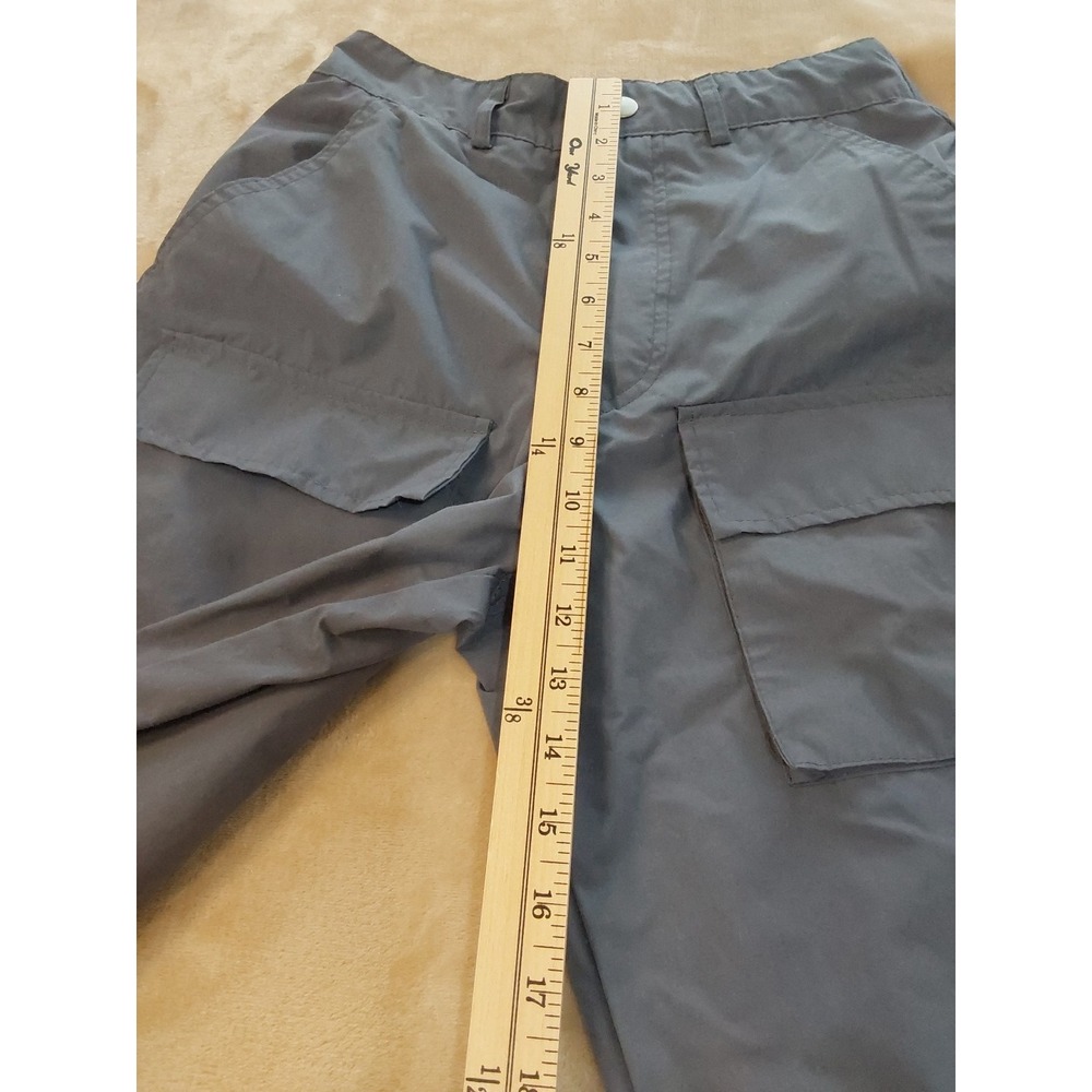 Harper & Ivy Cargo Jogger Pants Womens S Gray Blue Parachute Utility Y2K - Picture 10 of 16